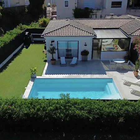 Villa Magnifique Patio Vue Villeneuve-Loubet